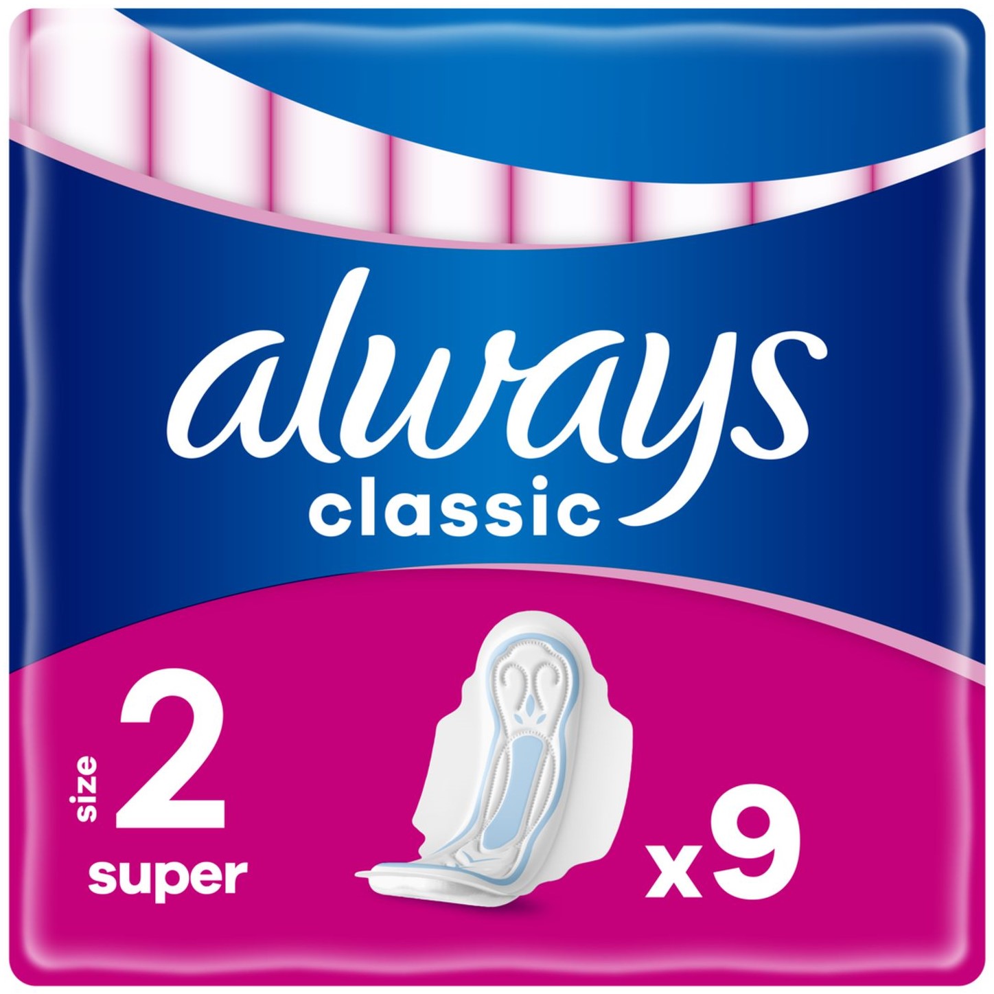 Гігієнічні прокладки Always Classic Super 9 шт. - фото 1
