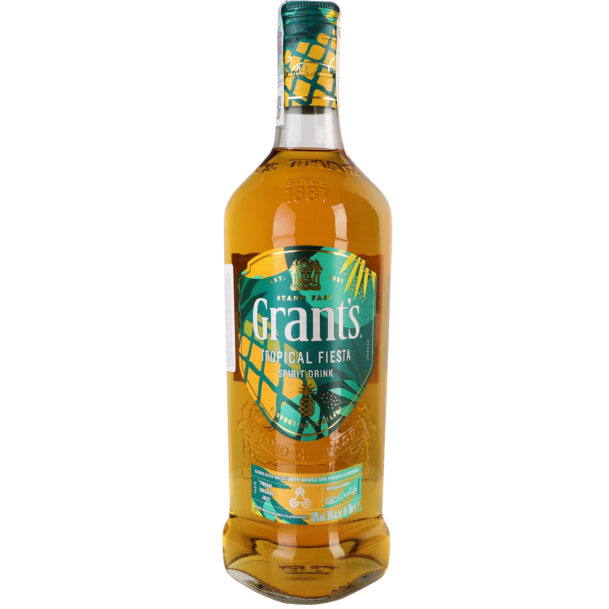 Напиток на основе виски Grant's Tropical Fiesta 30% 0.7 л - фото 1