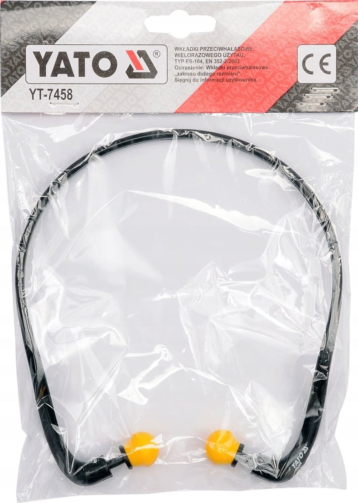 Навушники Yato для захисту від шуму тип Беруші 26 ДБ - фото 2