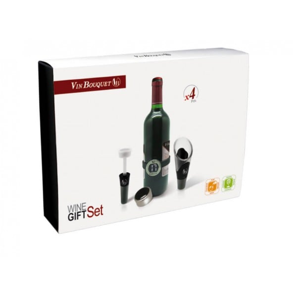 Подарочный набор аксессуаров для вина Vin Bouquet Гурман, 4 предмета (FI 001 Set) - фото 3