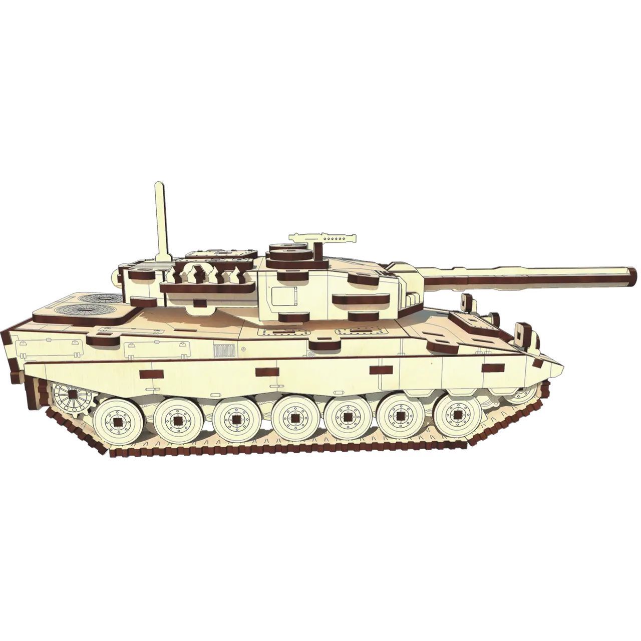 Механический 3D Пазл UGEARS танк Леопард (1871429521.0) - фото 2