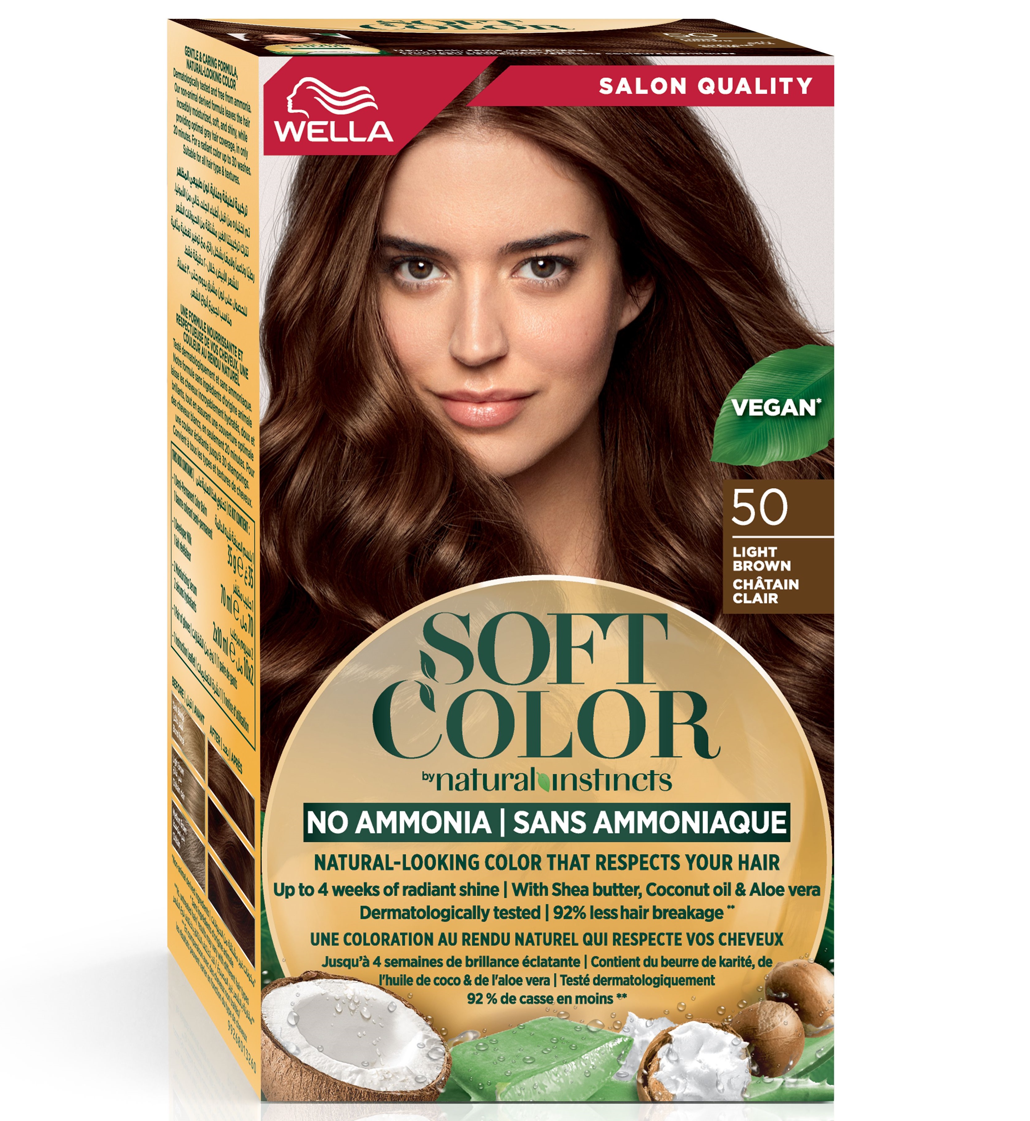Краска для волос Wella Soft Color тон 50 Светло-коричневый (3614228865821) - фото 2