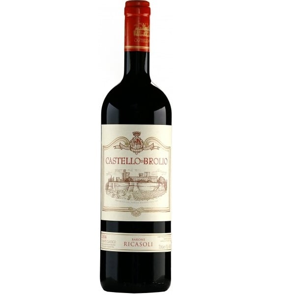 Вино Barone Ricasoli Chianti Classico Castello di Brolio, красное, сухое, 14%, 0,75 л - фото 1