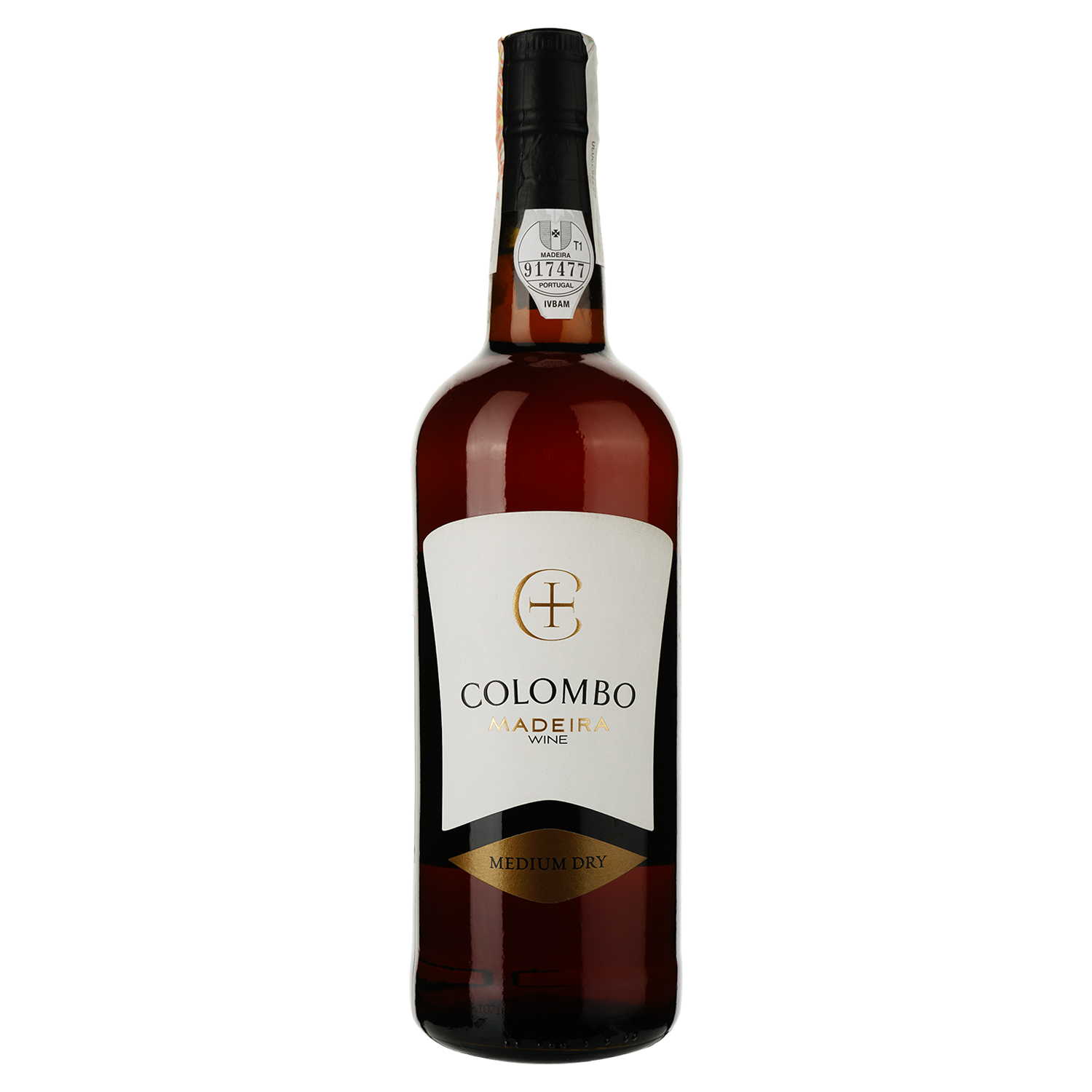 Вино Colombo Madeira Medium Dry крепленое белое полусухое 19% 0.75 - фото 1