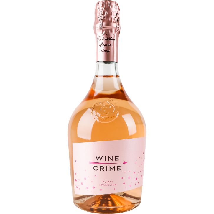 Вино игристое Wine Crime розовое сладкое 0.75 л - фото 1