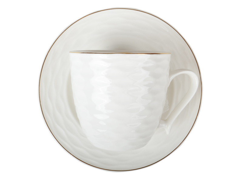 Чайний набір Lefard Лотос, 6 персон, 14 предметів, білий (359-317) - фото 2