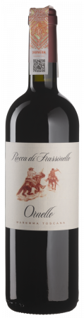 Вино Rocca di Frassinello Ornello, червоне, сухе, 14,5%, 0,75 л - фото 1