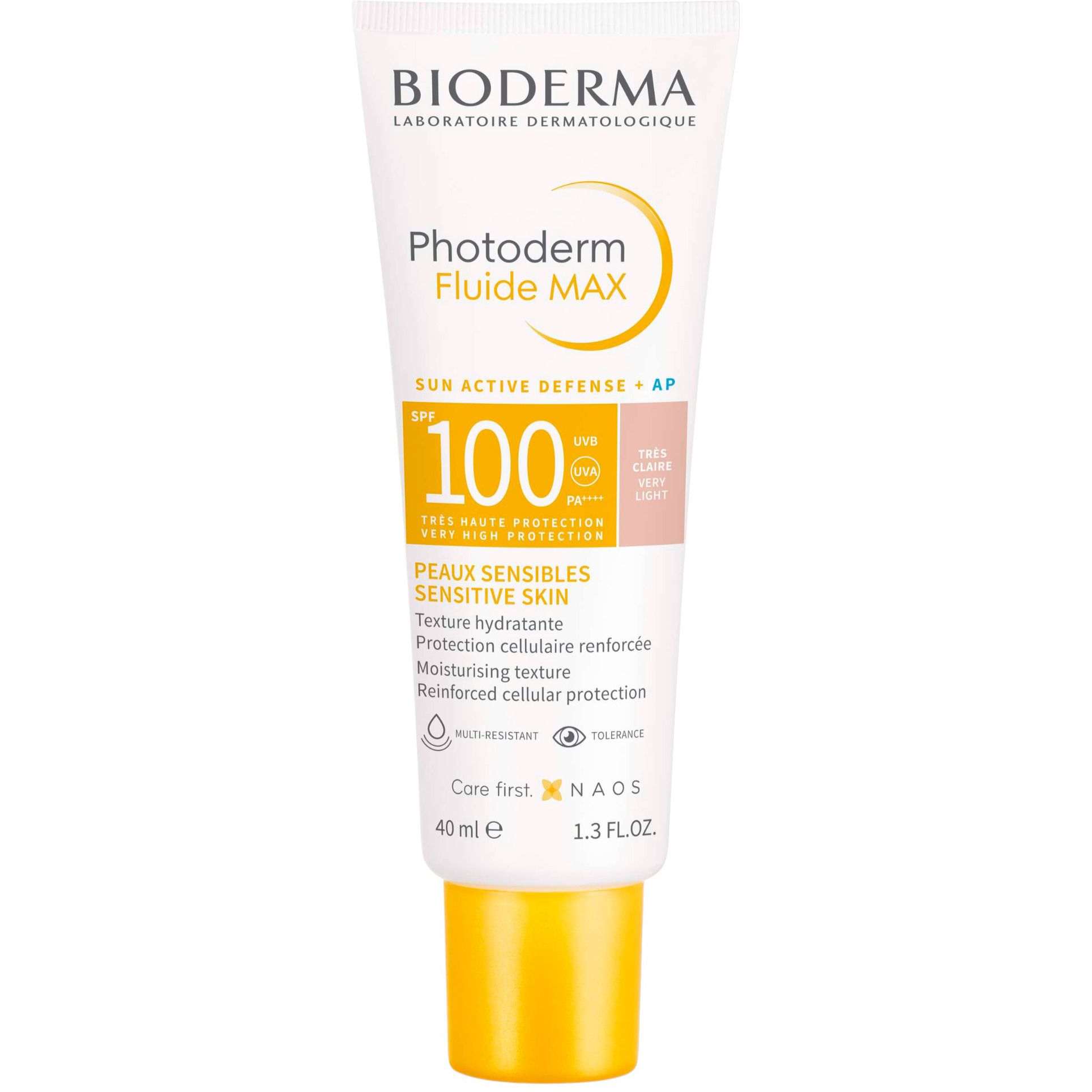 Солнцезащитный флюид для лица Bioderma Photoderm Fluide Max SPF100 PA ++++ 40 мл - фото 1