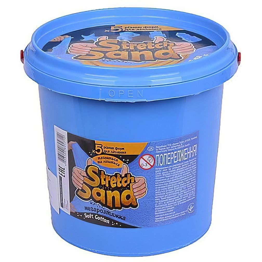 Креативна творчість Danko Toys Stretch Sand STS-01-01U 700 гр Синій - фото 1