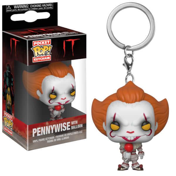 Фігурка-брелок Funko Pop! Pennywise (with baloon) - фото 2