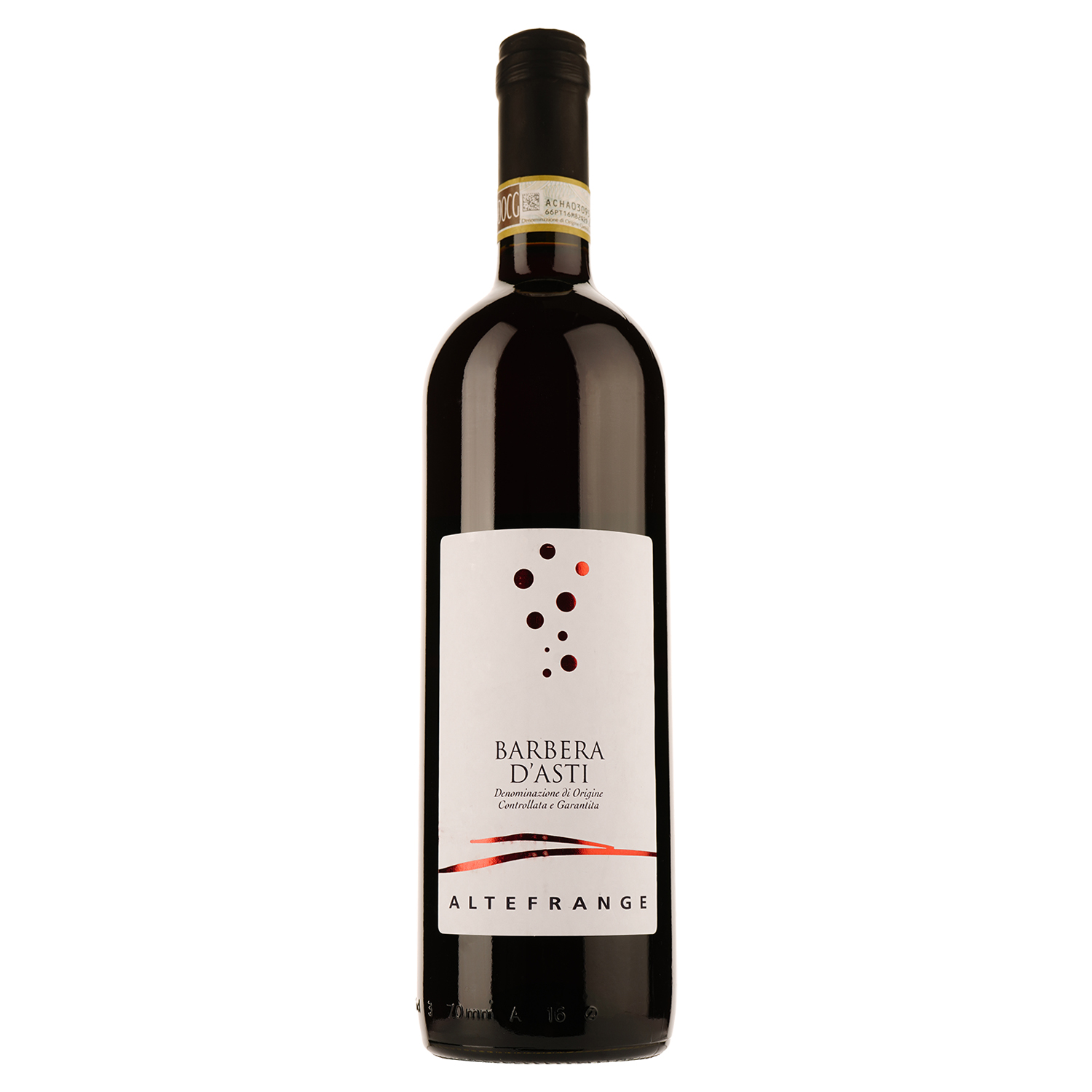 Вино Altefrange Barbera D'Asti DOCG, червоне, сухе, 0,75 л - фото 1