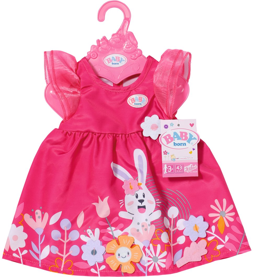Одяг для ляльки Baby Born Сукня з квітами 43 см (832639) - фото 2