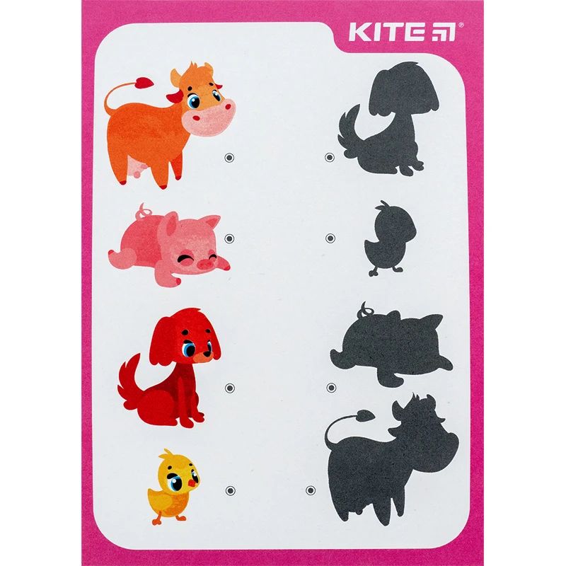 Набір Kite Ліпи і розвивайся 6 кольорів і 5 карток (K23-326-1) - фото 9