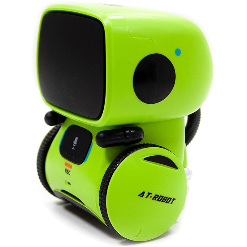 Интерактивный робот AT-Robot, с голосовым управлением, укр. язык, зеленый (AT001-02-UKR) - фото 2