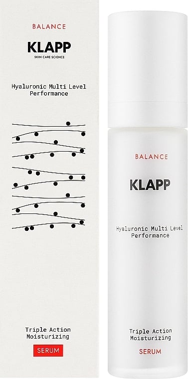 Зволожуюча сироватка Klapp Balance Triple Action Moisturizing Serum 50 мл - фото 2