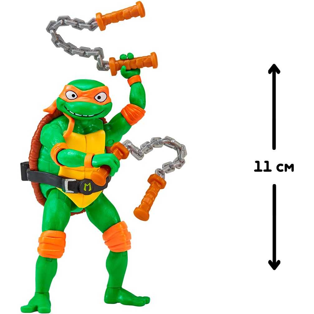 Ігрова фігурка TMNT Черепашки-ніндзя Movie III Мікеланджело, 11,5 см (83283) - фото 2