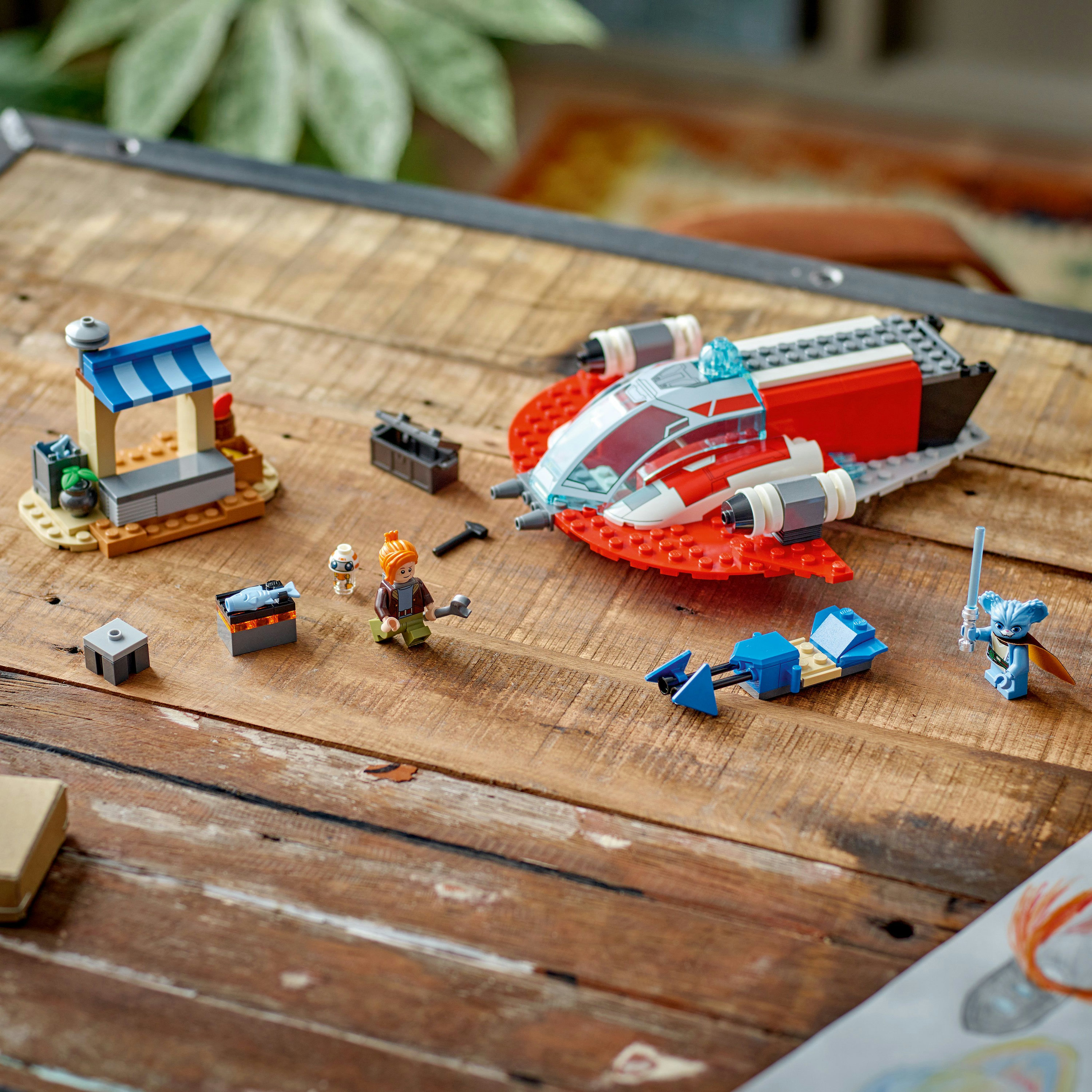 Конструктор LEGO Star Wars Багровый огненный ястреб 136 детали (75384) - фото 4