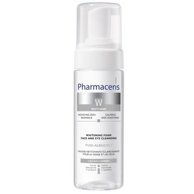 Відбілююча пінка для вмивання обличчя Pharmaceris W Puri-Albucin I, 150 мл (E14701) - фото 1