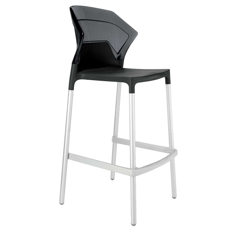 Барный стул Papatya Ego-S, серый (4823044302048) - фото 1