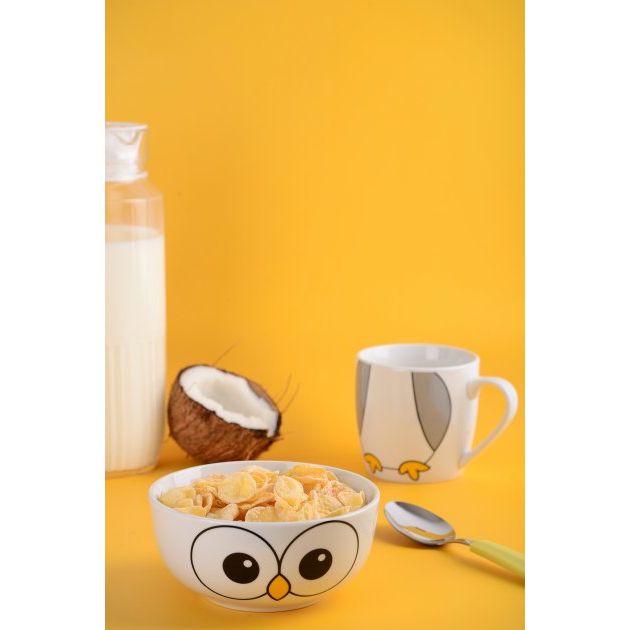 Набір дитячого посуду Limited Edition Happy Owl, різнокольоровий (YF6014) - фото 4