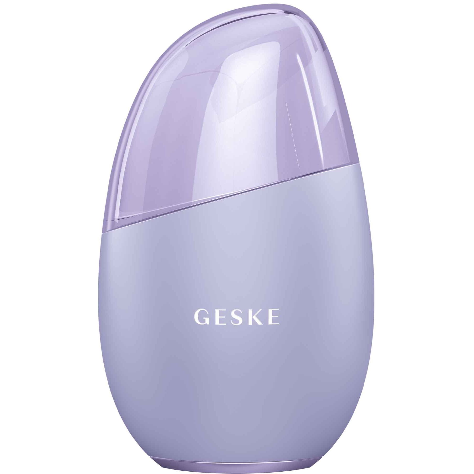 Масажер для очей та обличчя GESKE Cool & Warm Eye and Face Massager 7 в 1 фіолетовий - фото 2