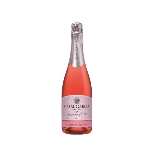Игристое вино Casal Garcia Sparkling Rose Vinho Verde, розовое, полусухое, 11%, 0,75 л - фото 1