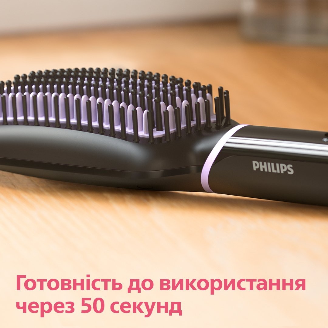 Щетка для выпрямления волос Philips StyleCare Essential (BHH880/00) - фото 2