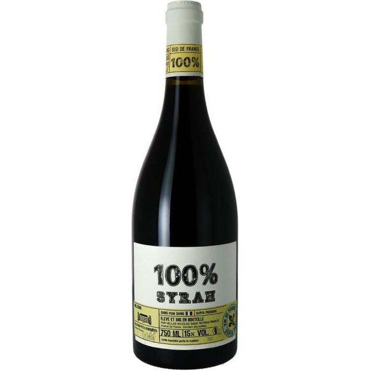 Вино Domaine Valinière 100% Syrah Rouge 2017 красное сухое 0.75 л - фото 1