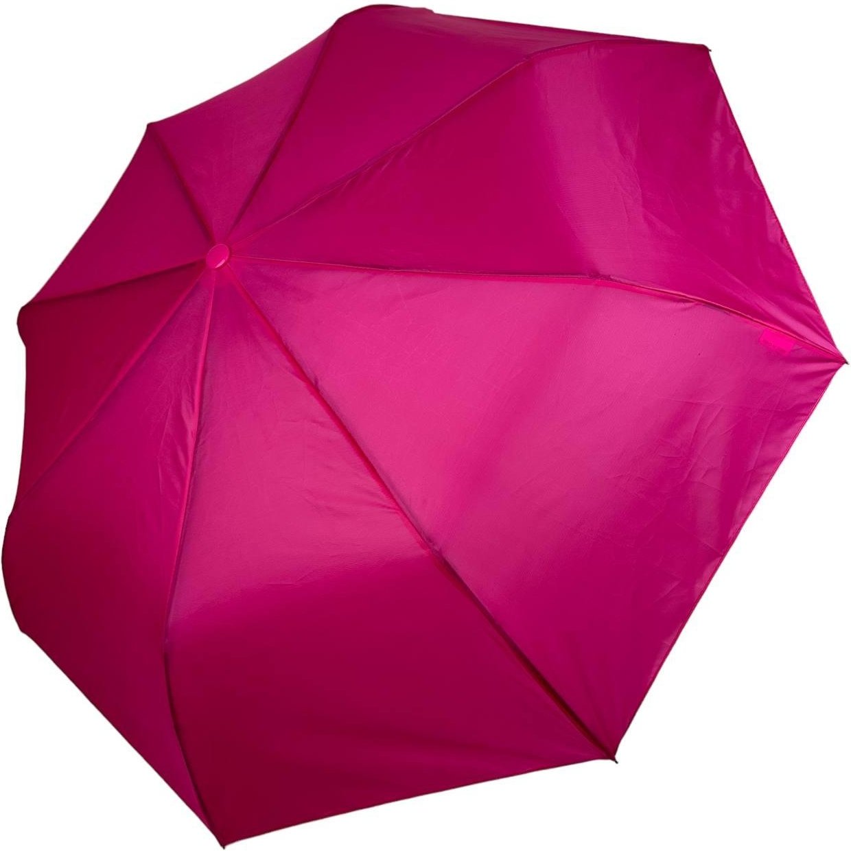 Жіноча складана парасолька напівавтомат Toprain 98 см рожева - фото 1