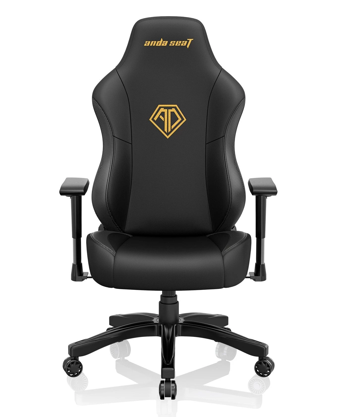 Крісло ігрове Anda Seat Phantom 3 Size L Black & Gold (AD18Y-06-B-PV/C) - фото 3