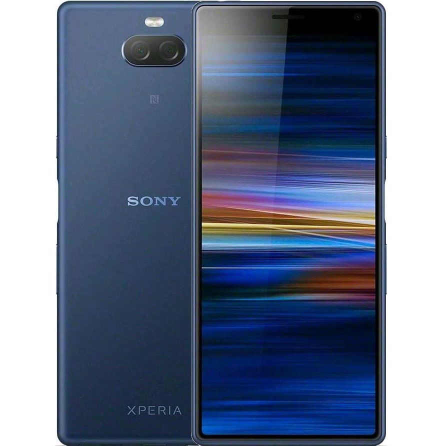 Смартфон Sony Xperia 10 I4113 3/64Gb Blue Seller Refurbished - фото 1