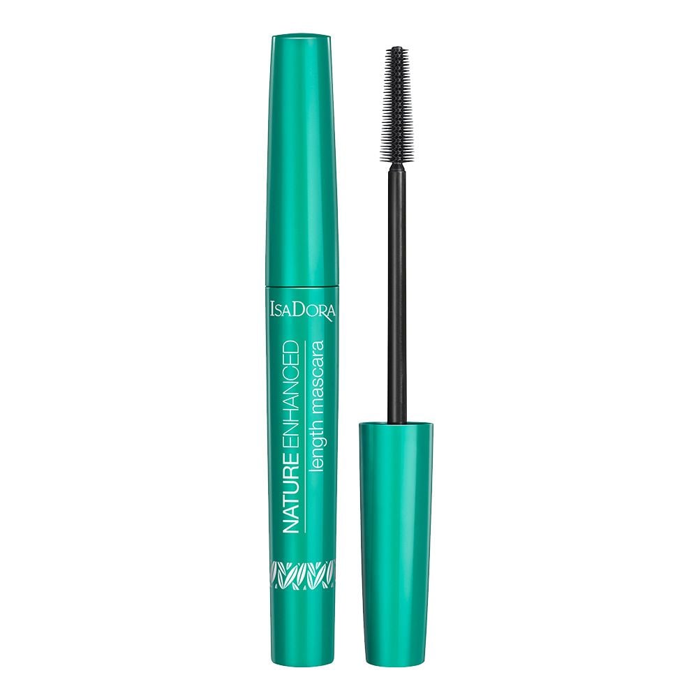 Туш для вій IsaDora Nature Enhanced Length Mascara, відтінок 10 (Black), об'єм 8 мл (591238) - фото 1