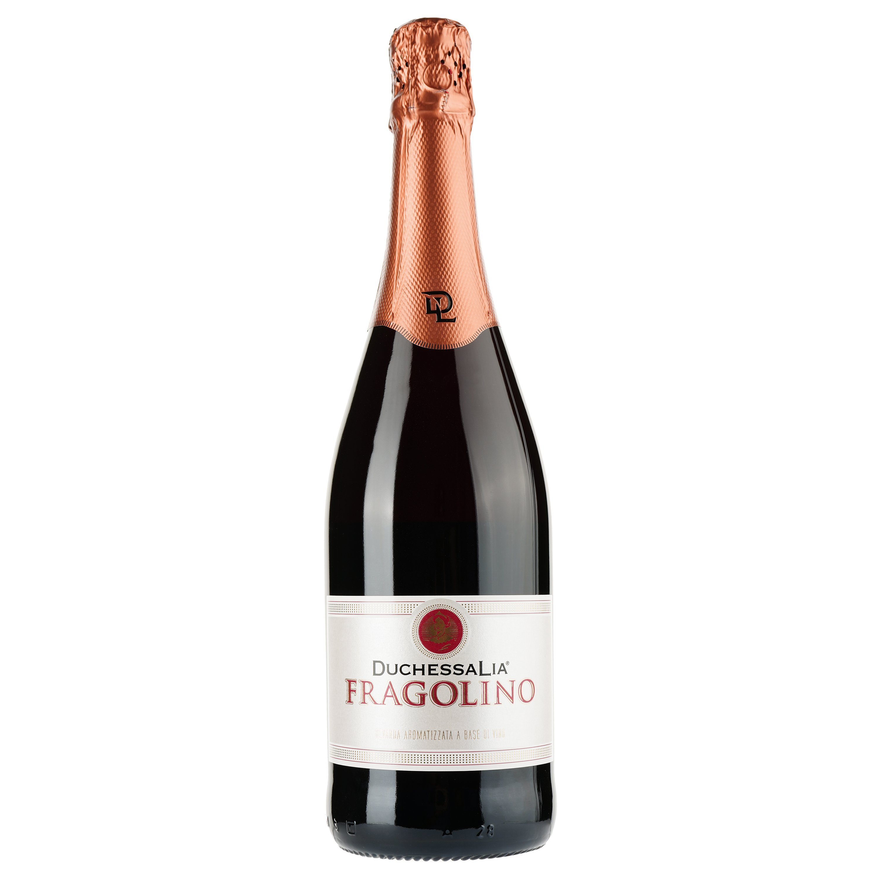 Винный напиток Duchessa Lia Fragolino Rosso, червоний, солодкий, 0,75 л - фото 1
