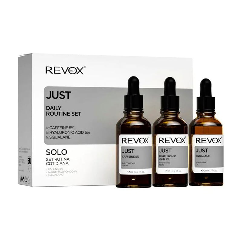 Набір сироваток для обличчя Revox B77 Just Daily Routine Set, 3 шт. по 30 мл - фото 1