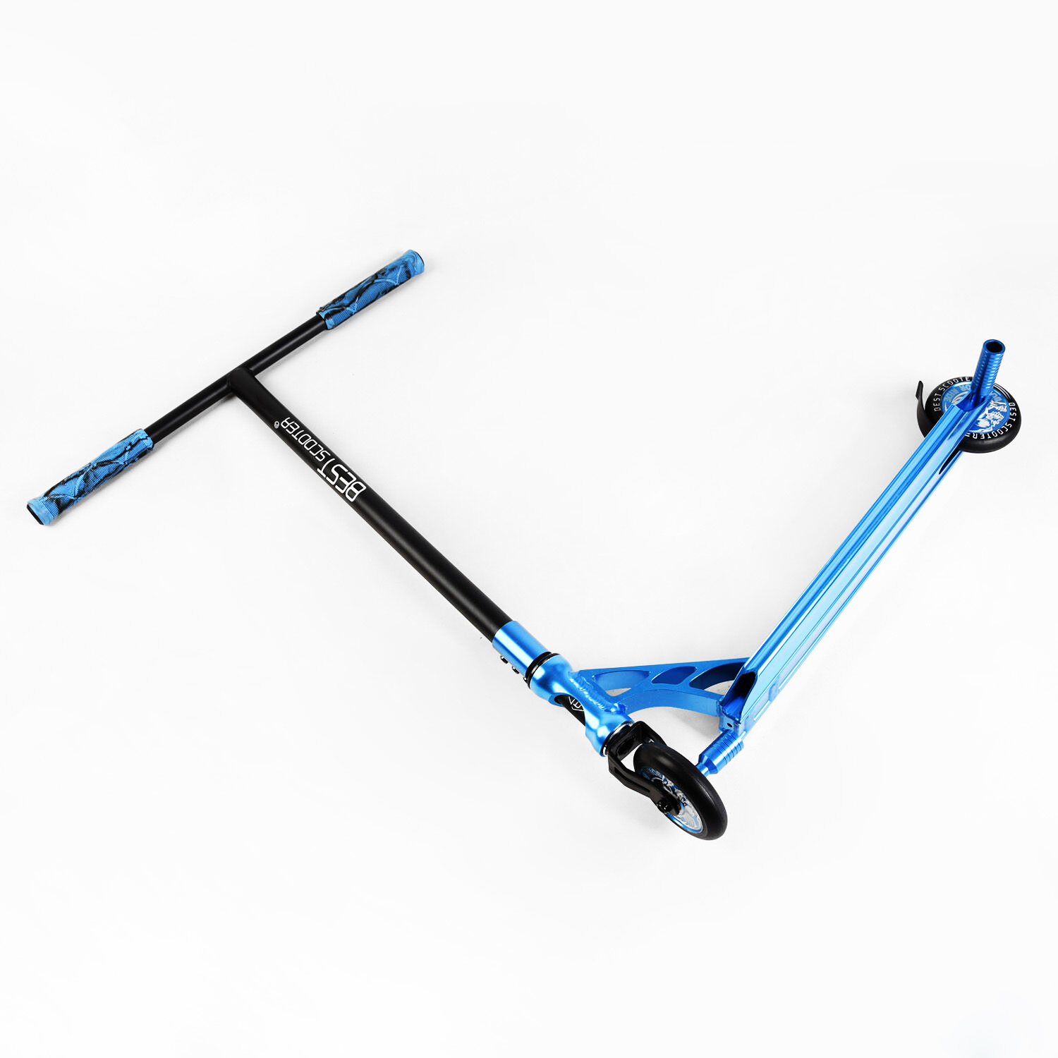 Самокат трюковий Best Scooter 60х85 см Блакитний 000231664 - фото 6