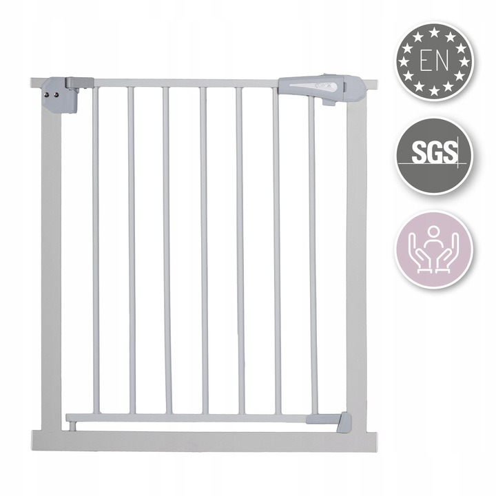 Защитный дверной барьер MoMi Paxi grey, серый (AKCE00018) - фото 1