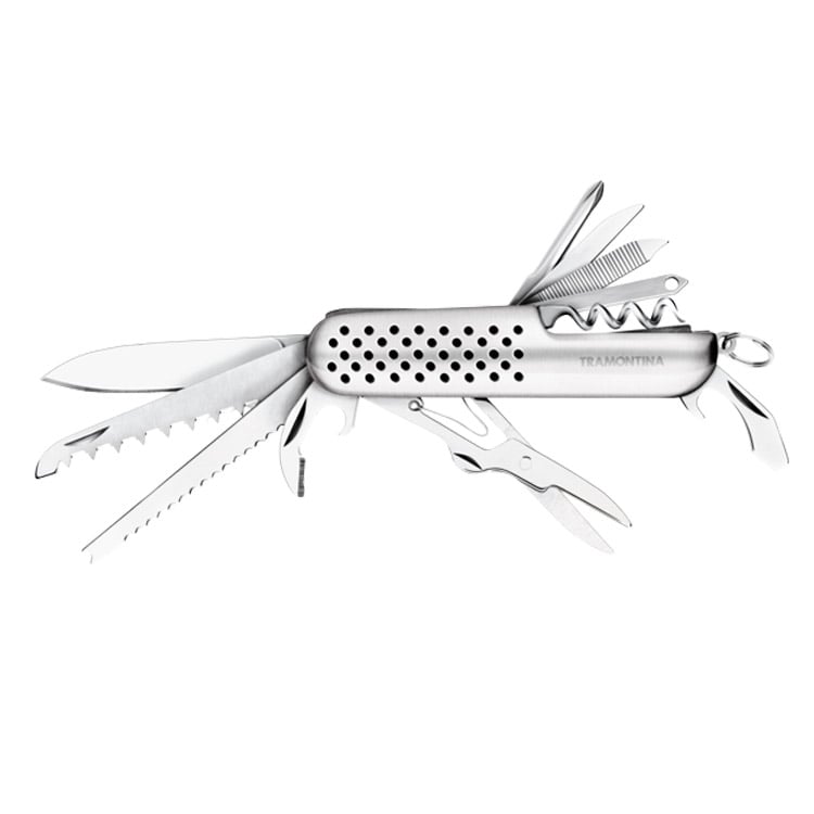 Нож Tramontina Pocketknife, складной, мультитул, 14 функций (26367/102) - фото 1