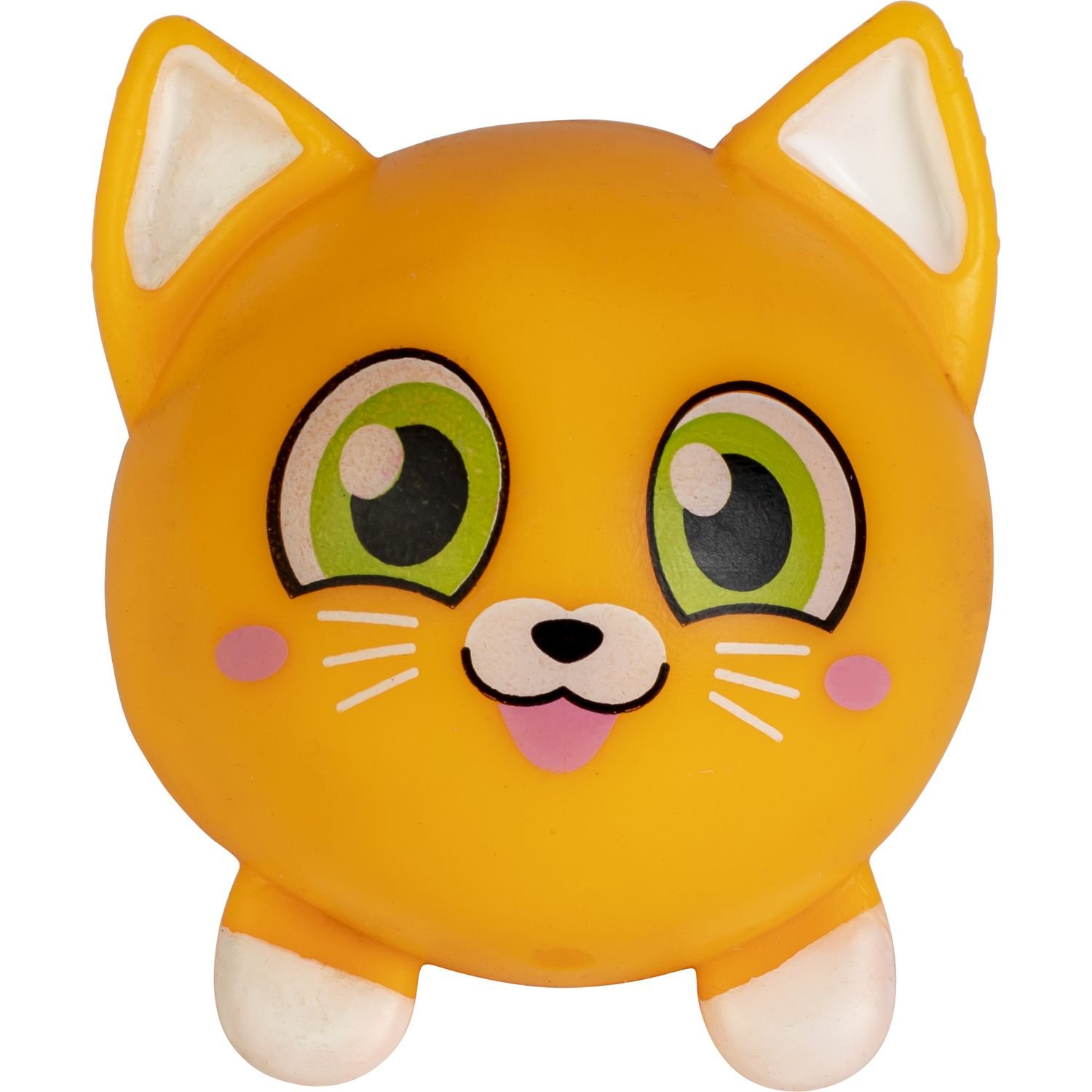 Игрушка-антистресс Kids Team Животные-малыши Малыш котенок оранжевая (CKS-10500_1) - фото 1