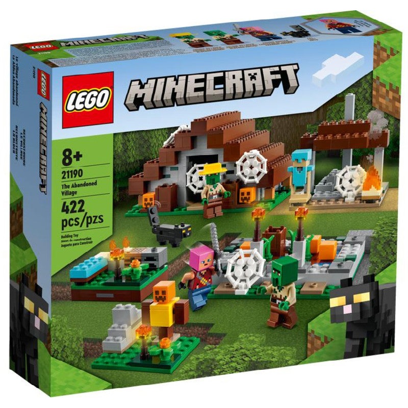 Конструктор LEGO Minecraft Заброшенная деревня, 422 детали (21190) - фото 2