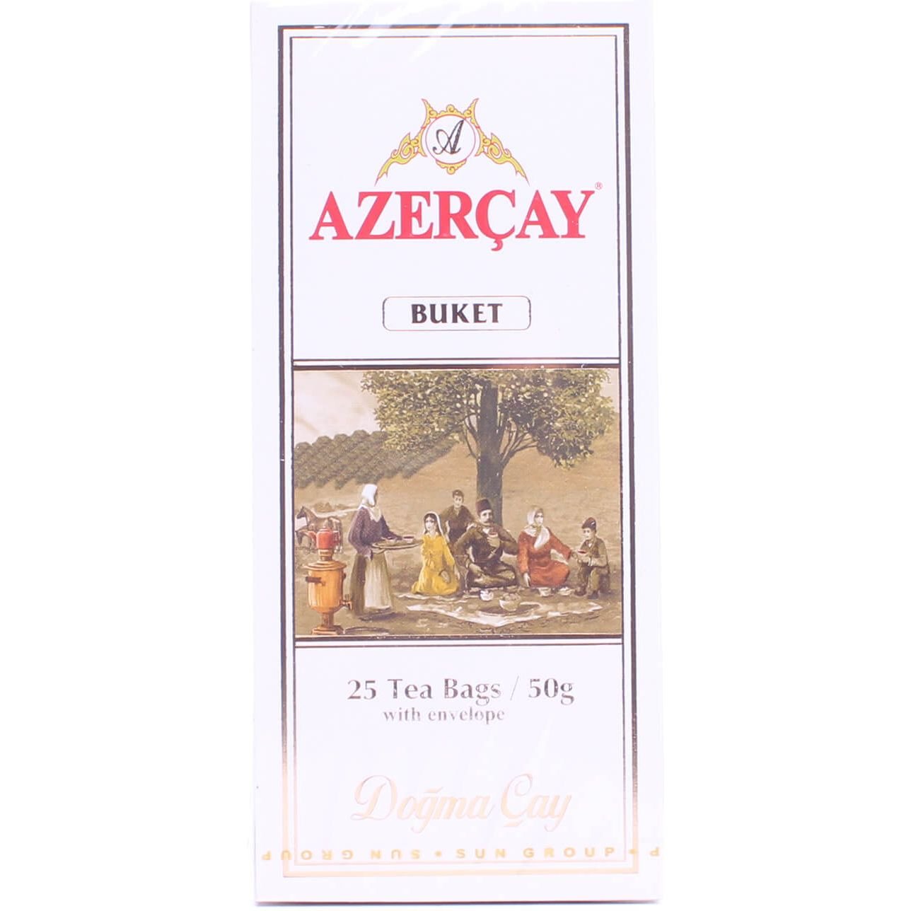 Чай чорний Azercay Buket крупнолистовий, 50 г (25 шт. по 2 г) (580328) - фото 1