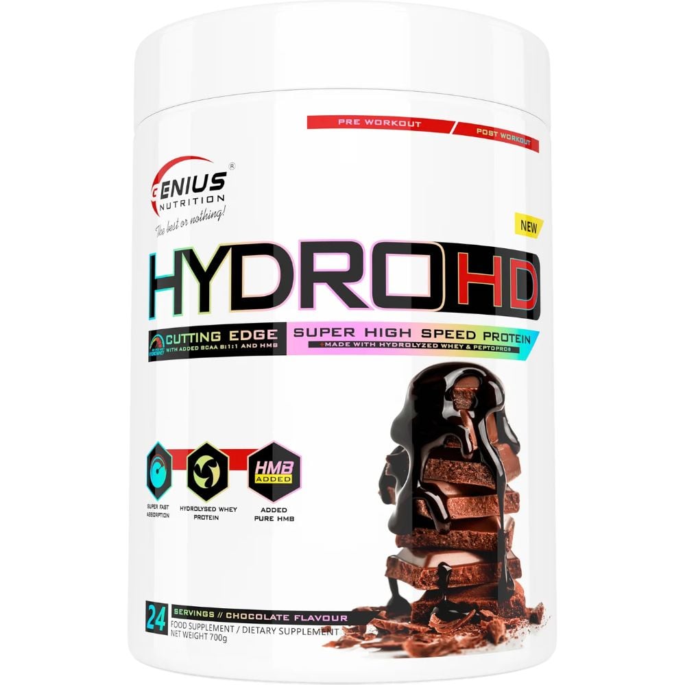 Протеїн Genius Nutrition HydroHD 2.0 Chocolate 700 г - фото 1