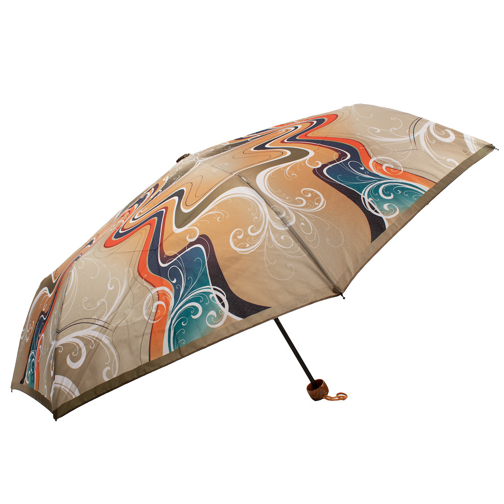 Жіноча складана парасолька механічна Zest 96 см різнобарвна - фото 3