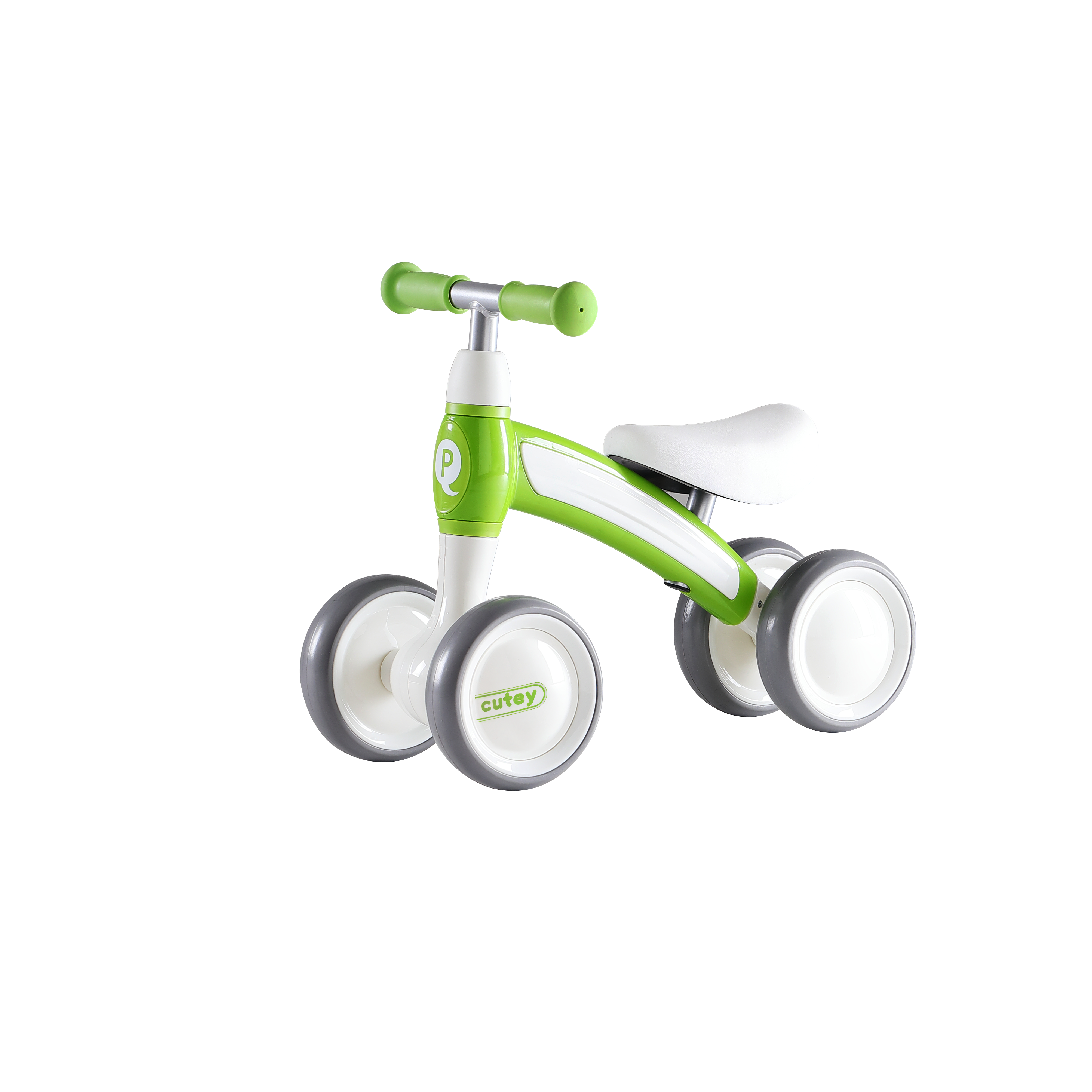 Біговел дитячий Qplay Cutey, чотириколісний, зелений (CuteyGreen) - фото 3