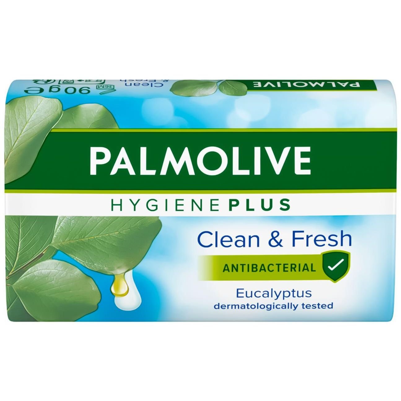 Мило Palmolive Hygiene Plus Clean & Fresh Eucalyptus 90 г - фото 1