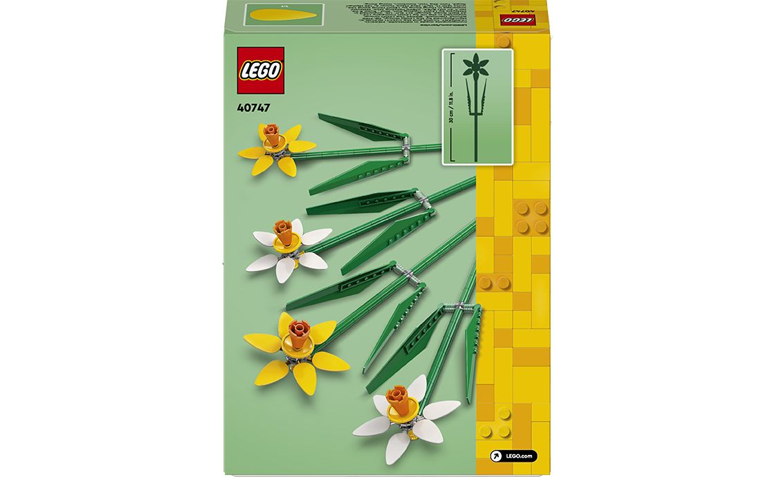 Конструктор LEGO Icons Нарциси 216 деталі (40747) - фото 2