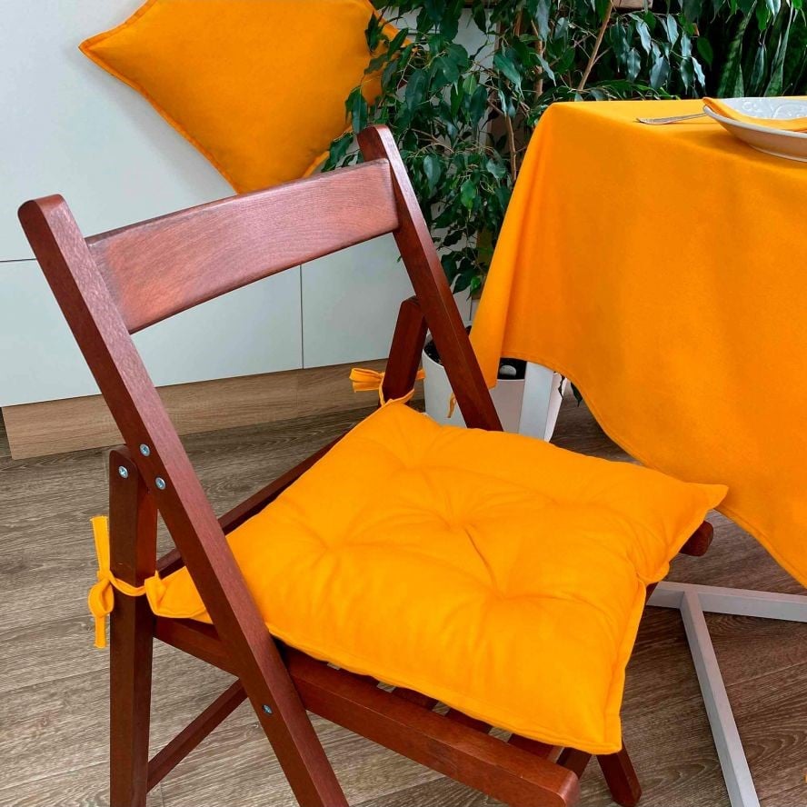 Подушка на стілець Прованс, 40х40 см, оrange (21983) - фото 3
