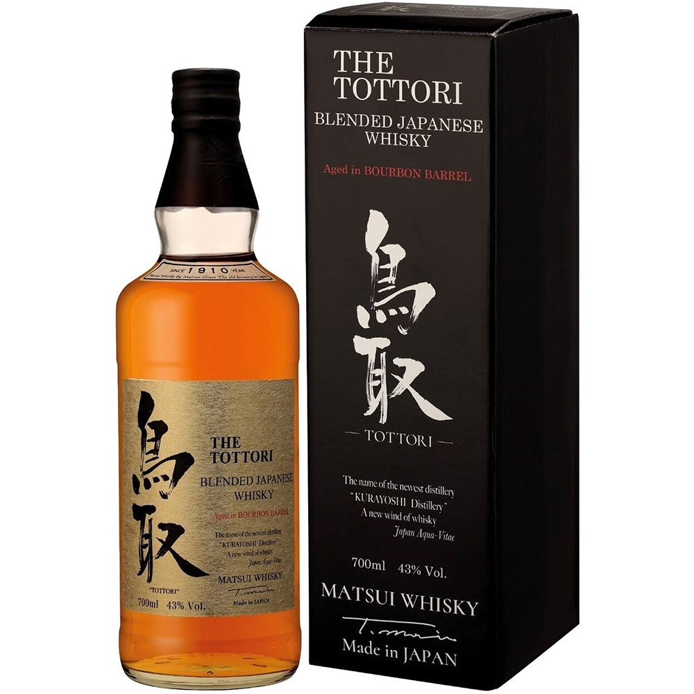 Віскі The Kurayoshi Pure Malt Tottori Blended Japanese Whisky 43% 0.7 л - фото 1