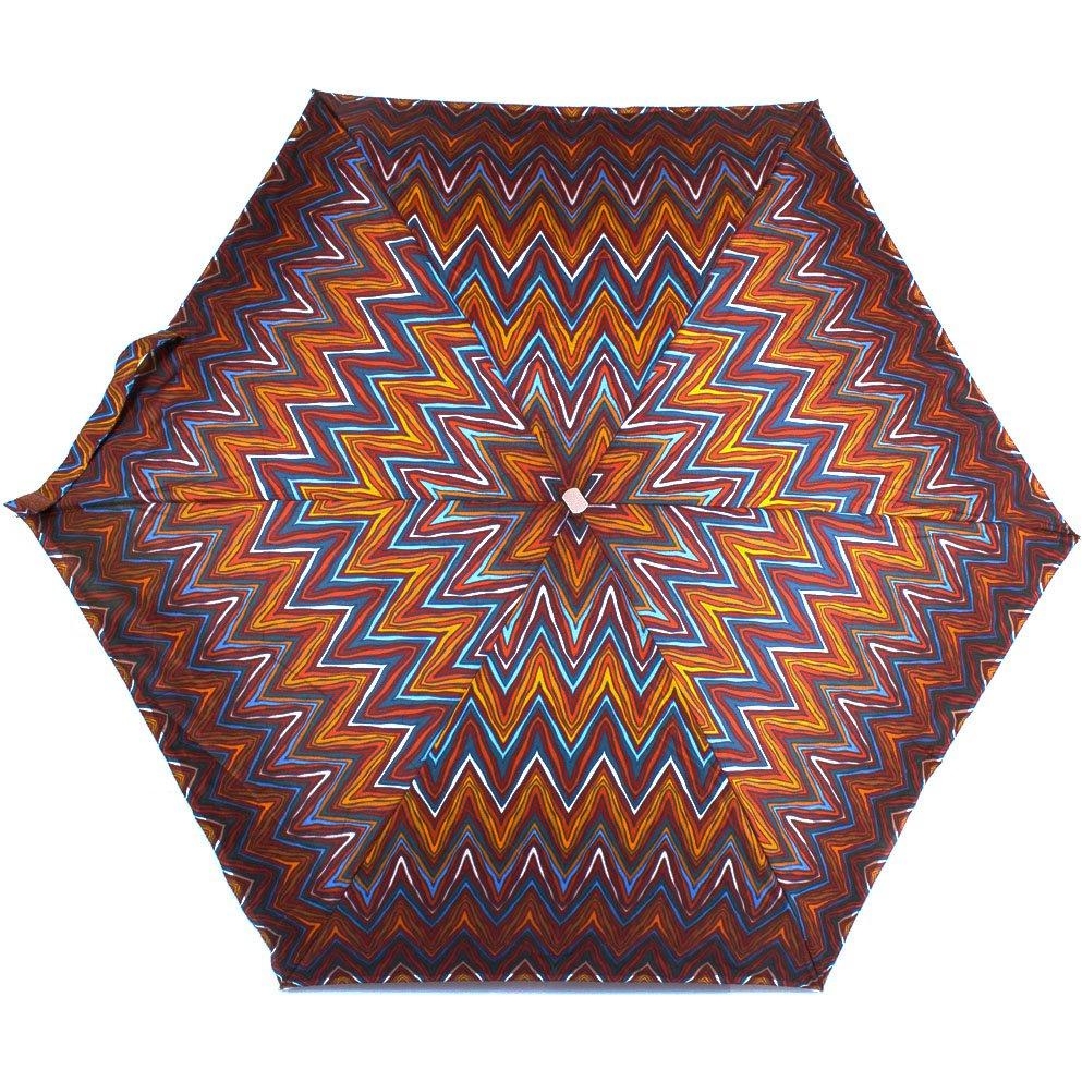 Женский складной зонтик механический Zest 96 см разноцветный - фото 1