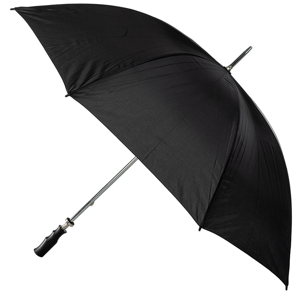 Чоловіча парасолька-палиця механічна Incognito чорна - фото 2