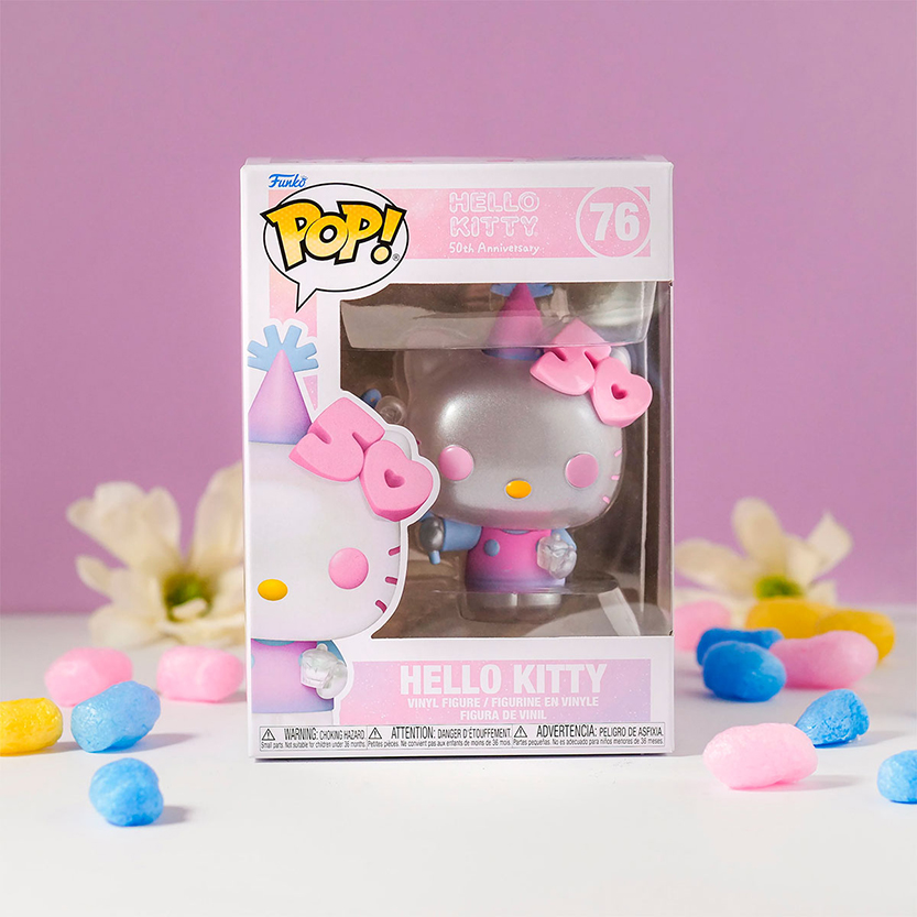 Игровая фигурка Funko Pop! Sanrio: Hello Kitty Китти с шариком (76090) - фото 3